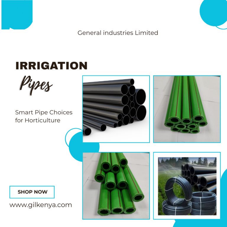Smart Pipe Choices for Horticulture